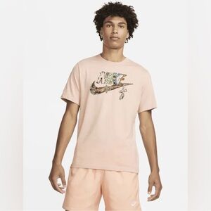 Nike Men's Light Pink Logo Tee